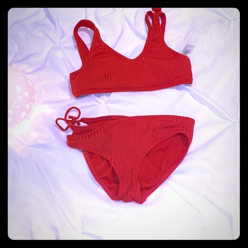 swim suit top and bottom